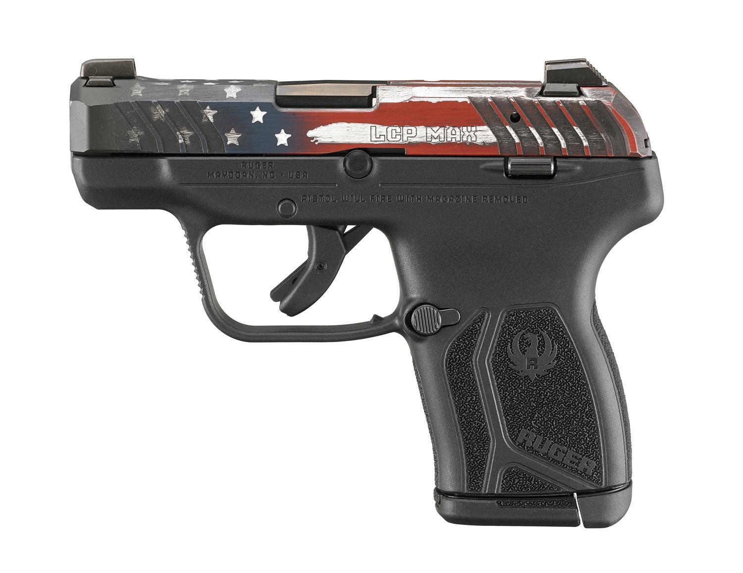 RUGER LCP MAX FLAG 380 ACP