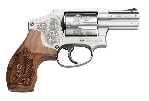 S&W 640 ENGRAVED 357 MAG 2 1/8