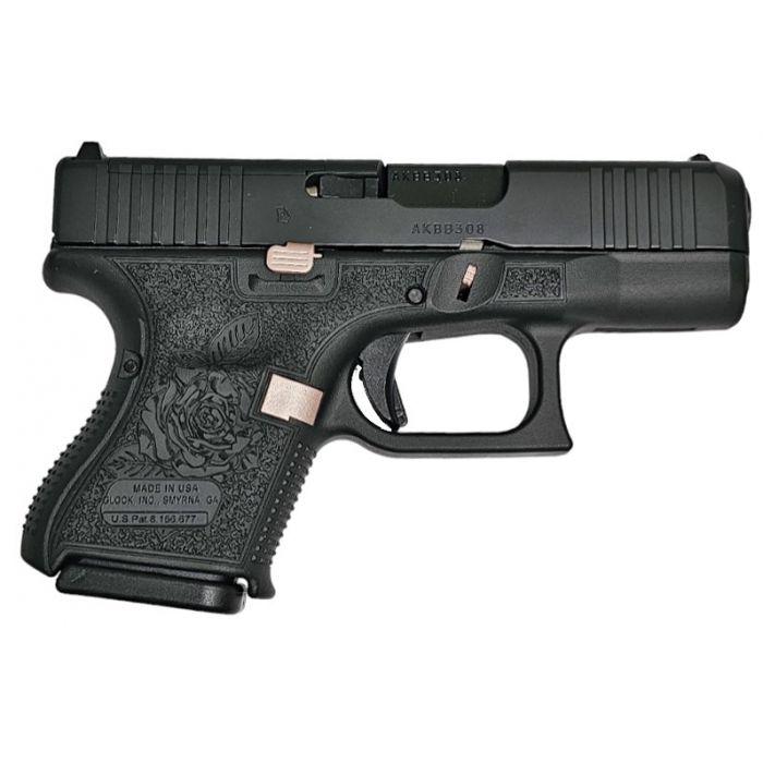 GLOCK 26 GEN5 MOS BLK ROSE 9