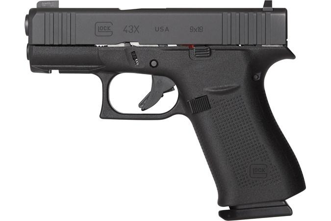 GLOCK 43X RAIL 9MM 3.41